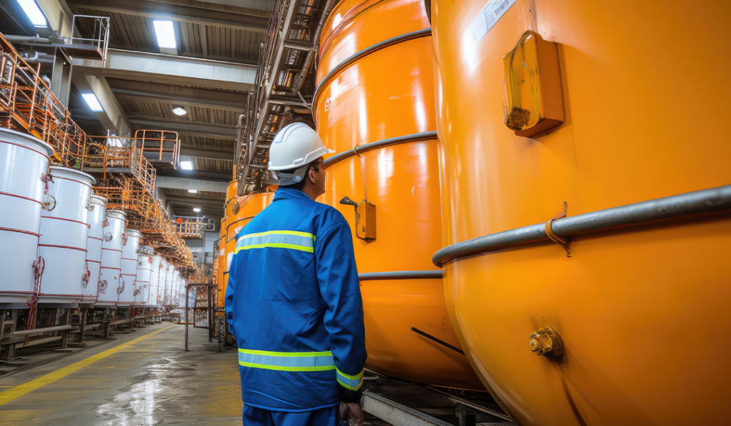 operações em tanques